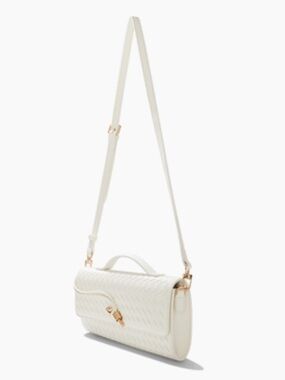 East West Clutch with Crossbody Strap